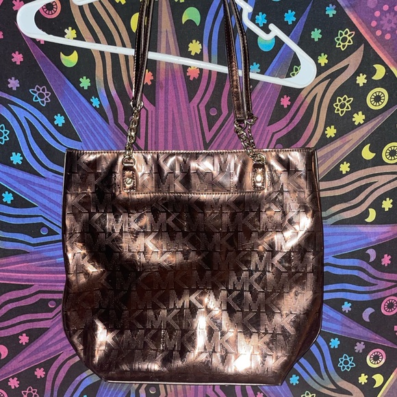 Michael Kors Shimmering Bronze Tote - Picture 1 of 5